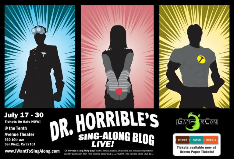 Dr Horrible's Sing Along Blog Poster