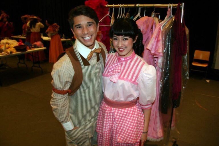 Hello Dolly! as Barnaby with friend Alex Chester-Blank