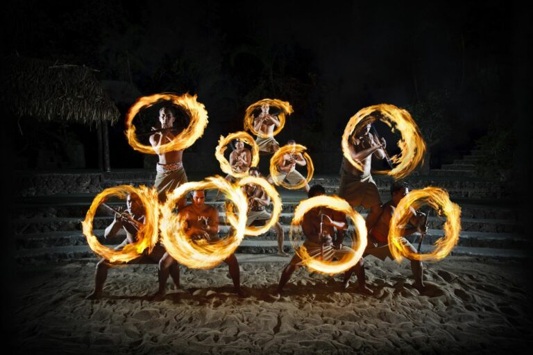 Ha fire dance routine